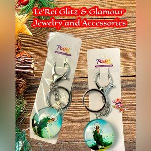 St Jude Keychain Purse-clip